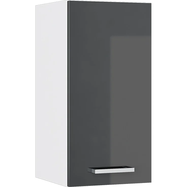 Küchenfront R-Line Anthrazit Hochglanz 29.6 x 59 cm Möbelfront für den Hängeschrank Vicco – Bild 5