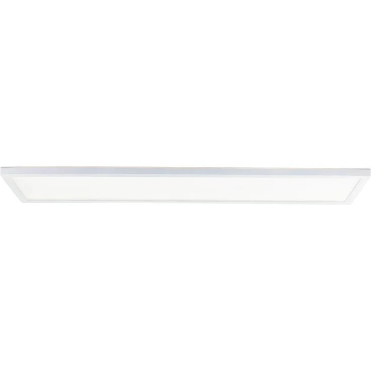 BRILLIANT Aufbaupaneel Lumaro LED-Deckenleuchte, 96x25 cm, 3200 lm, 4000 K, IP44, Kunststoff, weiß – Bild 1