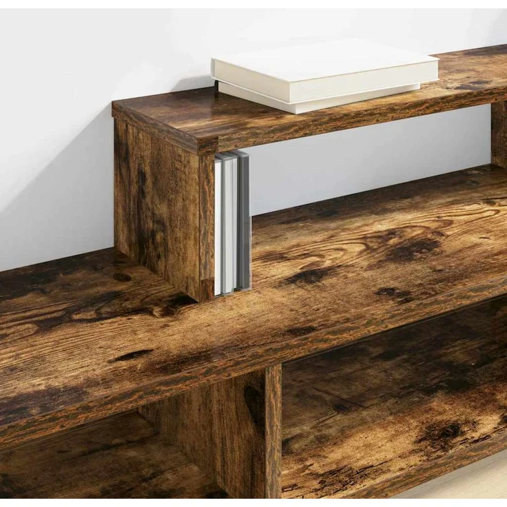 Wand-TV Stand, TV-Regal 150x25x28,5cm Holzwerkstoff – Bild 4