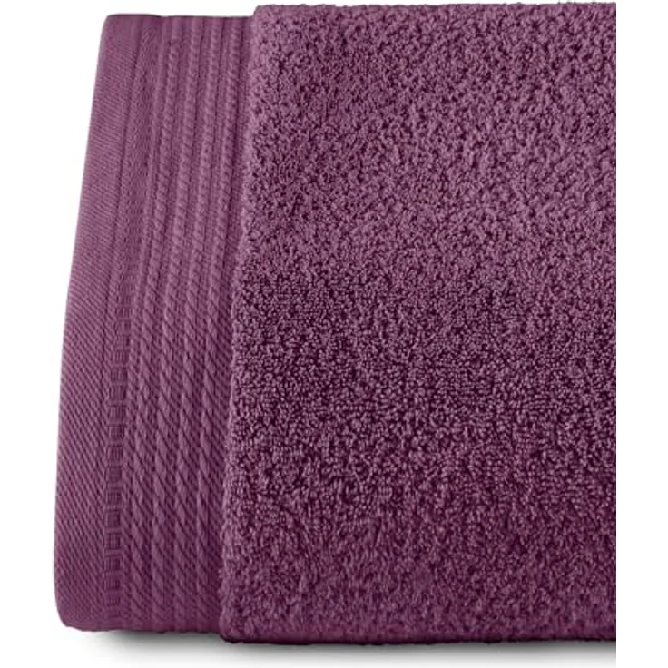 Top Towel – Premium – Große Badetücher – Badezimmerhandtücher – 1 großes Duschtuch – 100 x 150 cm – 100 % Baumwolle – 600 Gramm - Aubergine – Bild 2