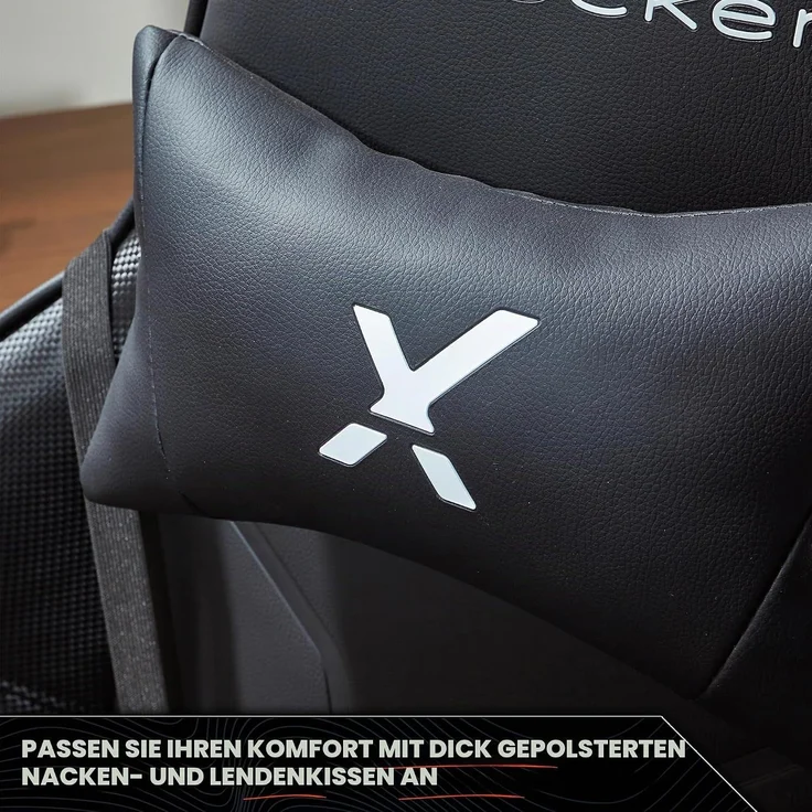 X Rocker Gaming-Stuhl Agility eSports Gaming Bürostuhl fur Jugendliche – Bild 5