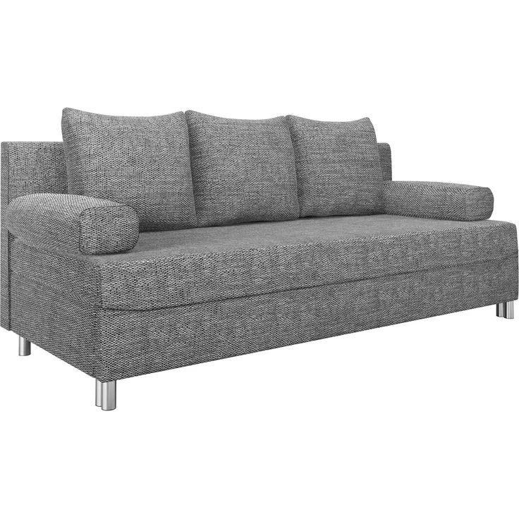 Mirjan24 'Dover' Schlafsofa, Hellgrau, 86 x 192 x 80 cm, ohne Hocker
