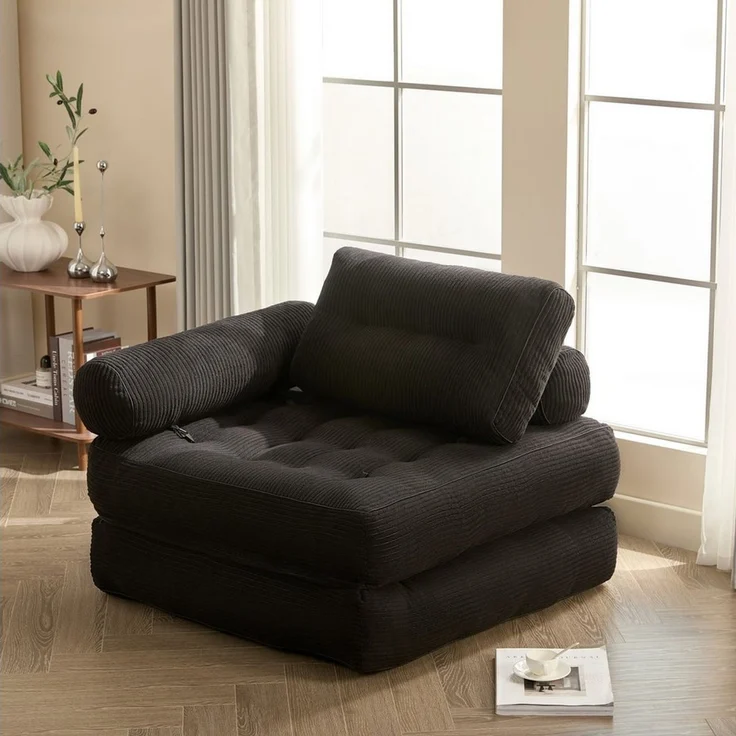 LITBIRD Schlafsofa faltbar, 4-in-1 Multifunktionssofa, Sitzsack-Sofa, Relaxsessel, 1 Teile, Spielsofa & Gästebett für kleine Räume – Bild 1