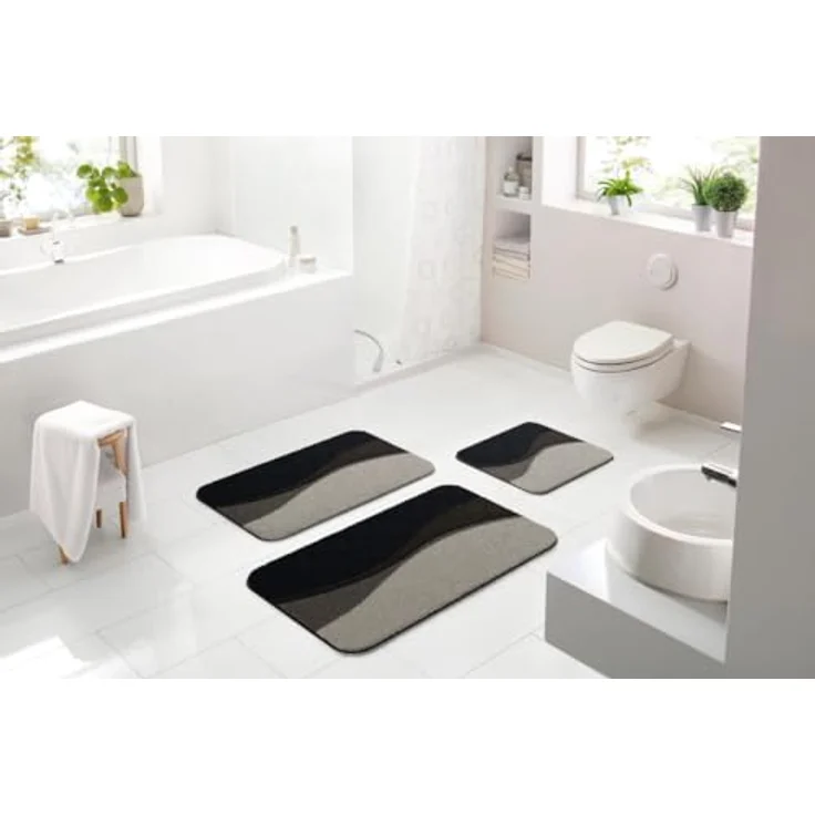 Linea Due FLASH Badteppich 60x90 cm braun – Bild 5