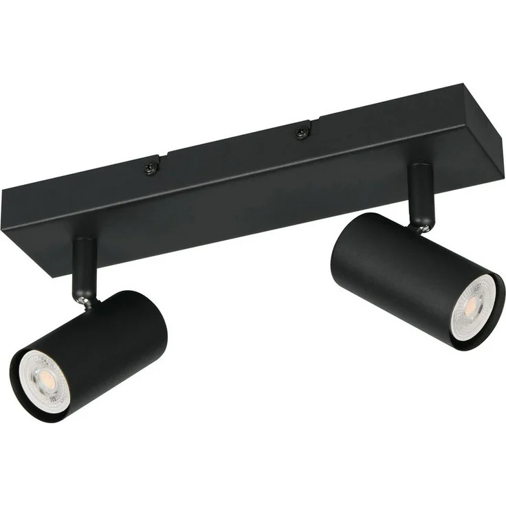 Deckenstrahler TARYN Schwarz 2-flammig, Breite 26cm – Bild 2
