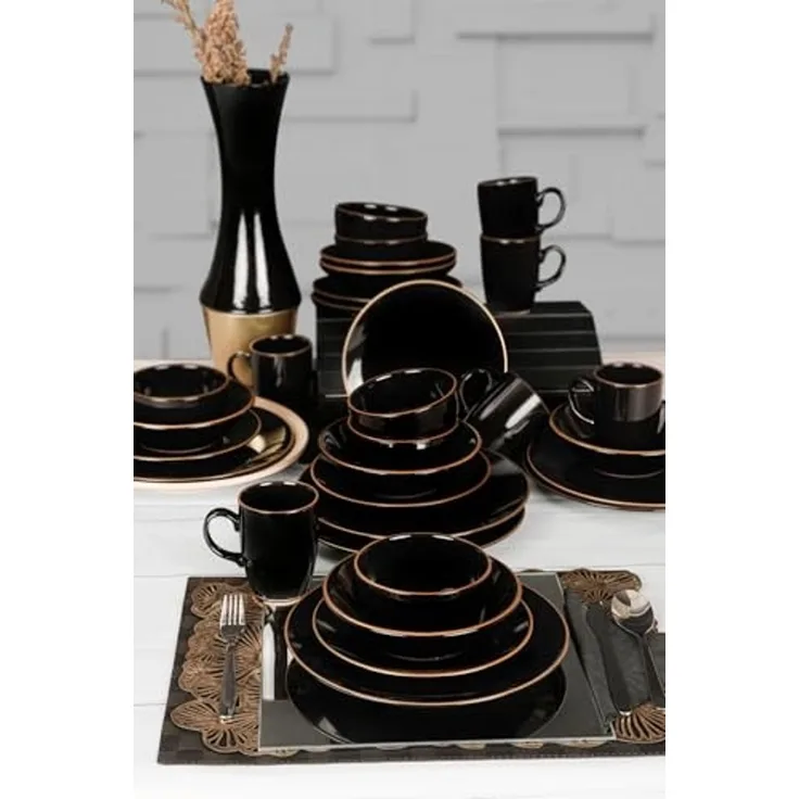 Hermia Concept Teller-Set 100% CERAMIC STONEWARE M1730 (30-tlg)