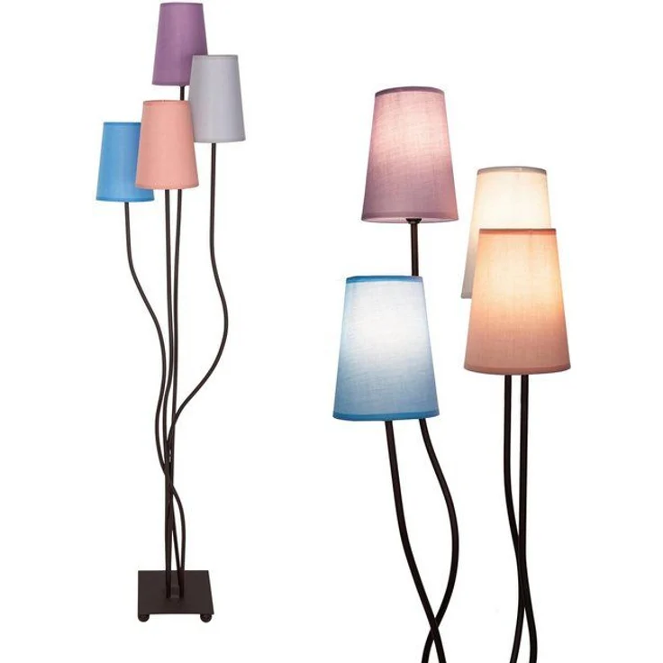 näve Stehlampe BOHO, ohne Leuchtmittel, Inkl. Fußschalter – Bild 4