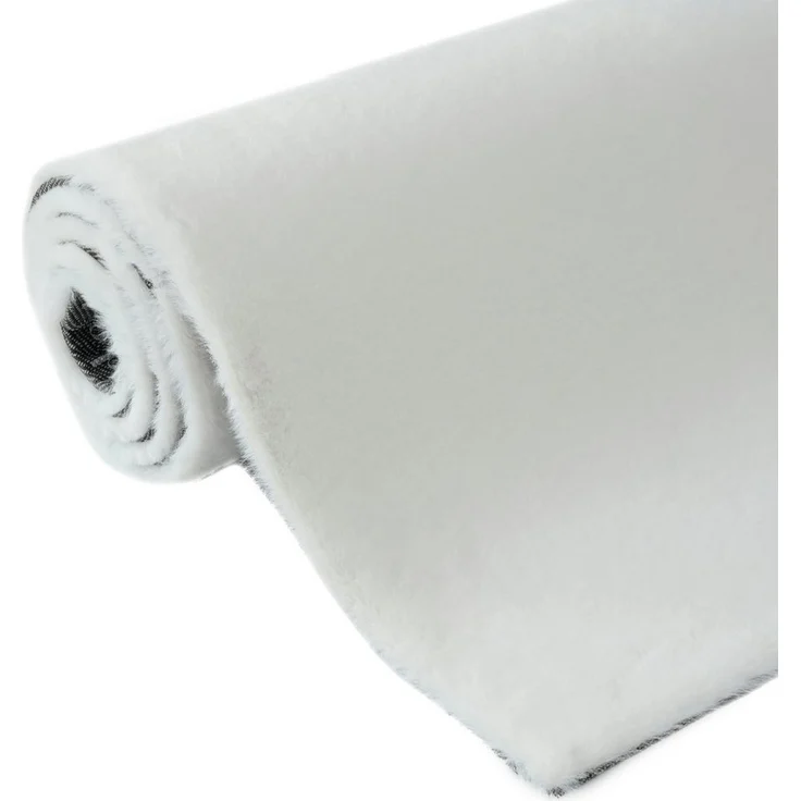 Bruno Banani Fellteppich Rabbit 2, Kunstfell Teppich, Modern, rechteckig, Höhe: 25 mm, Kaninchenfell-Haptik, sehr weich, Wohnzimmer, Schlafzimmer, Esszimmer – Bild 3
