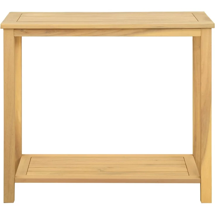 vidaXL Gartenkonsole Tisch Helles Akazienholz 80 x 35 x 75 cm 42026789 – Bild 2