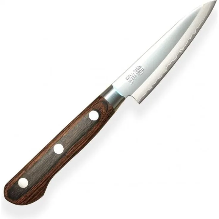 Suncraft Suncraft Senzo-beschichtetes Schälküchenmesser 90 mm AS06