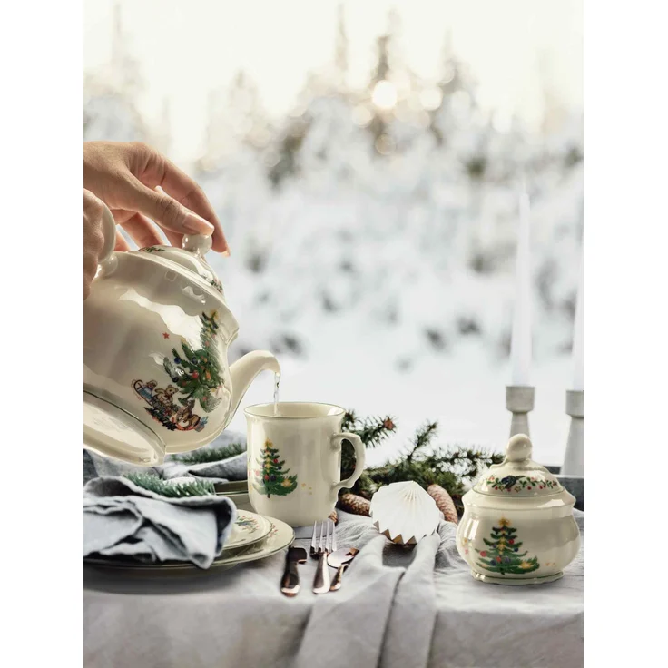 Seltmann Weiden Marieluise Weihnachten Becher mit Henkel 270 ml 6er Set – Bild 2