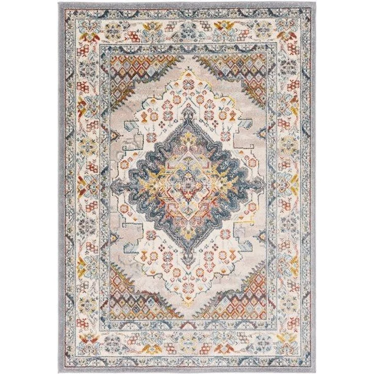 Livabliss Teppich CASABLANCA, rechteckig, Höhe: 12 mm, Vintage Orientteppich, Kurzflor Boho Wohnzimmerteppich, Läufer – Bild 4