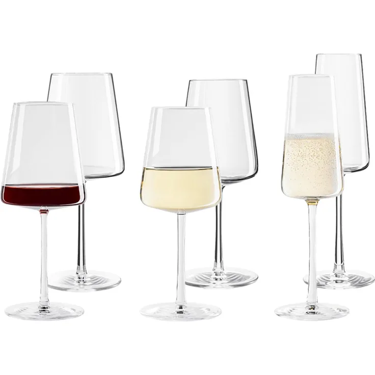 Stölzle Lausitz POWER Weinglas Sektglas Set 6 tlg.