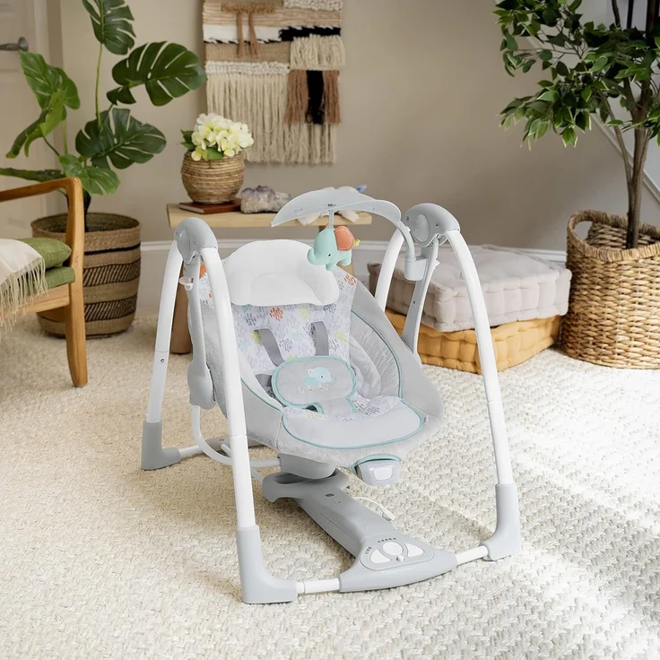 Ingenuity Tragbare Babywippe Wimberly – Bild 14