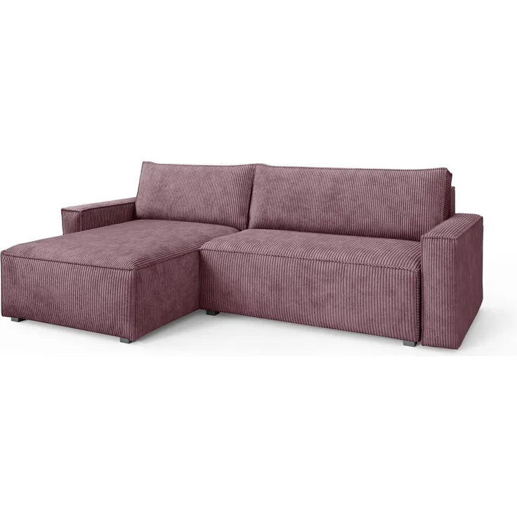 Masseno Ecksofa BESMIR mit Schlaffunktion L-Form, Sofa mit Bettkasten