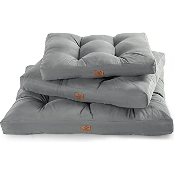 BEDSURE Hundekissen große Hunde waschbar - 111x89 cm hundematratze XXL für große, mittelgroße Hunde Outdoor gepolstert Hundematte grau in 10cm Höhe, groß XL Hundebett für Haustiere – Bild 8
