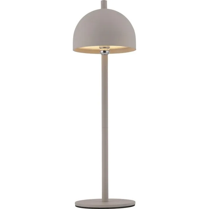 JUST LIGHT LED Tischleuchte LED Tischlampe Akku SW BELLIS, Dimmbar, Memoryfunktion, USB, 1xLED-Board/2,50W/3000K, warmweiß, AKKU USB, Dimmbar Touchdimmer