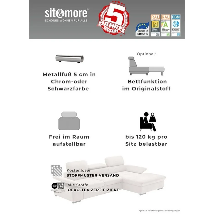 sit&more Polsterhocker Alcudia – Bild 2