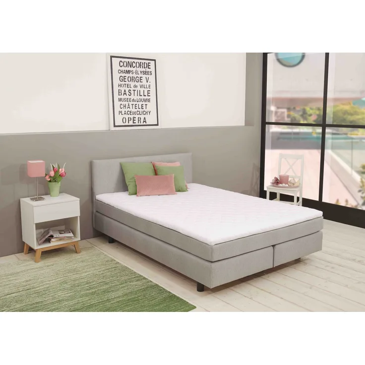 BX1770 Brandon Boxspringbett PolyesterHolz