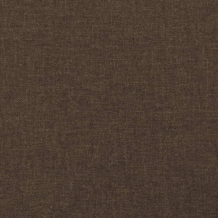 vidaXL Bettgestell ohne Matratze Dunkelbraun 120x190 cm Stoff 379537 – Bild 7