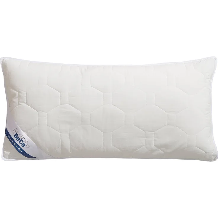 Beco Microfaserkissen Medibett, Kopfkissen, Füllung: Polyester, Bezug: Polyester oder Baumwolle, Bauchschläfer, Rückenschläfer, Seitenschläfer, Kissen 40x80 cm, 80x80cm, Allergiker geeignet (Hausstauballergiker)