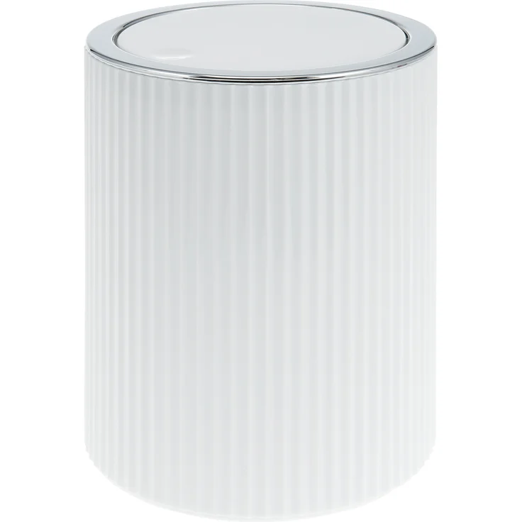 bremermann Kosmetikeimer Mini-Kosmetikeimer GAVELLO mit Schwingdeckel / mit Rillendekor, 1,5 L – Bild 1