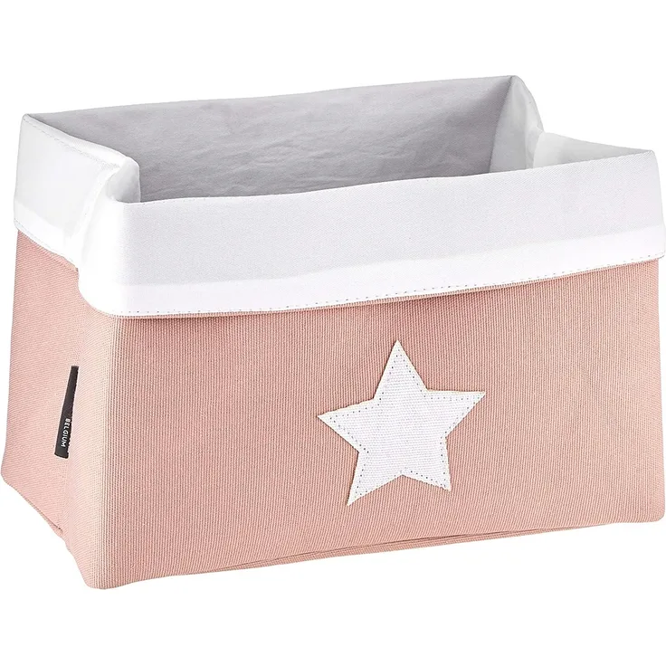 Childhome 'Star' Aufbewahrungskorb 32 x 20 x 20 cm Pink