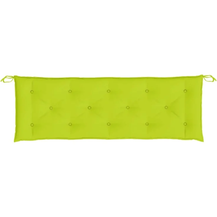 vidaXL Gartenbank-Auflagen 2 Stk. Knallgrün 150x50x7 cm Oxford-Gewebe 361708 – Bild 5