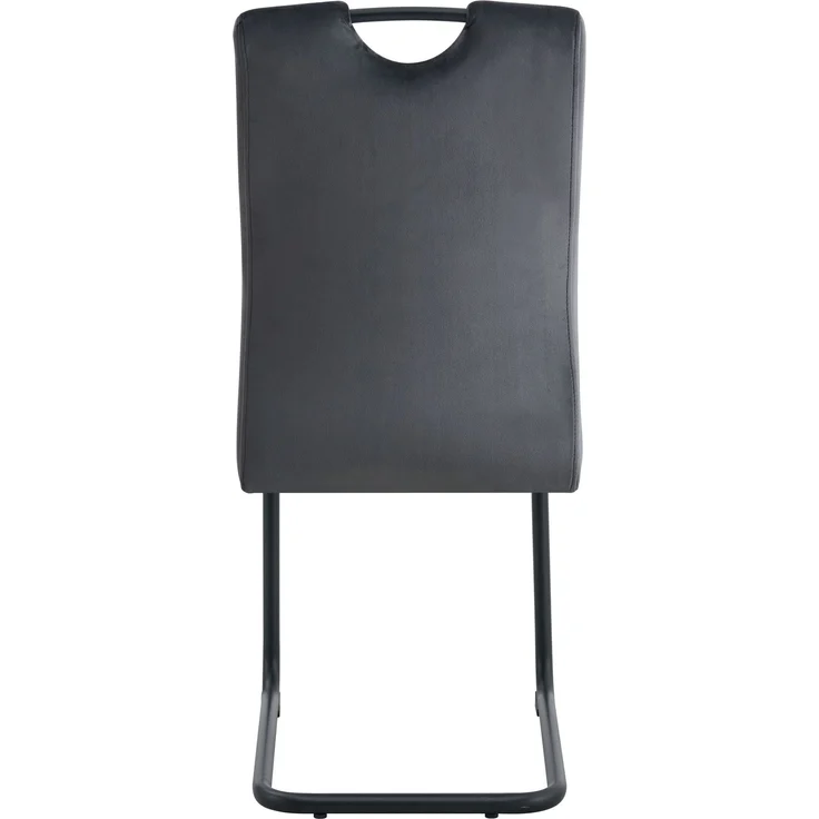 Schwinger-Stuhl 2er Set Lyon Stühle in Anthrazit - gemütliches Design - B/H/T: 43x98x61 cm – Bild 8
