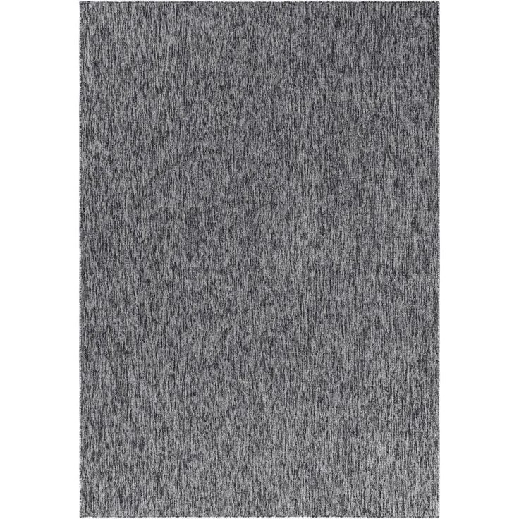 XXXL Flachwebeteppich Nizza 1800, Rechteckig in Grau, 280x370 cm, Oeko-Tex® Standard 100, schmutzabweisend, antistatisch, pflegeleicht, für Fußbodenheizung geeignet