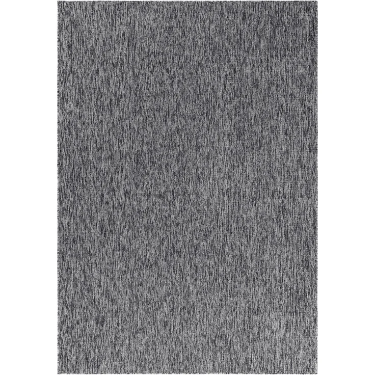 XXXL Flachwebeteppich Nizza 1800, rechteckig 200x290 cm, grau, Oeko-Tex® Standard 100, schmutzabweisend, pflegeleicht, für Fußbodenheizung geeignet