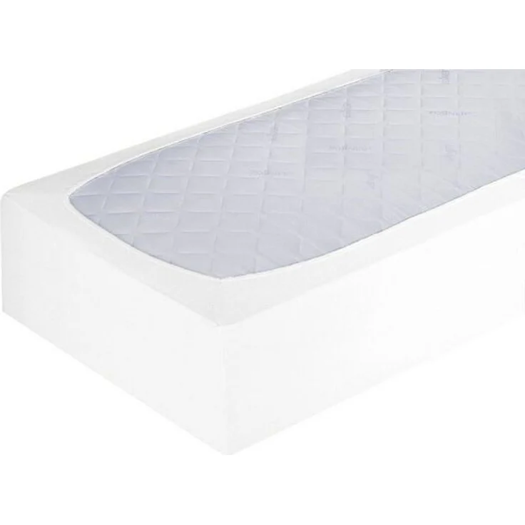 ZOLLNER Spannbettlaken, Double-Jersey, Gummizug: rundum, 100 x 200 cm, 80% Baumwolle, 20% Polyester, vom Hotelwäschespezialist – Bild 4