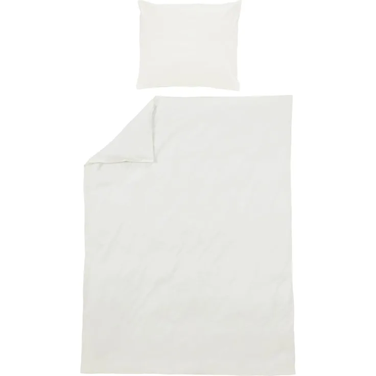 Meyco Uni Bettbezug Off White 140x200 / 220 cm
