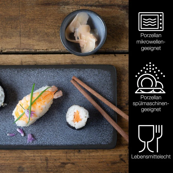 Moritz & Moritz VIDA 10tlg Sushi Set Blau – Bild 3
