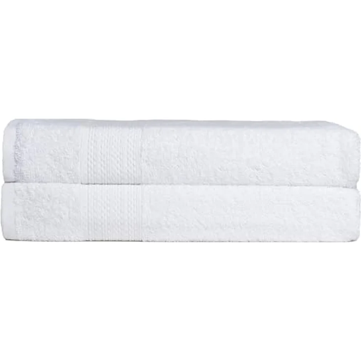 Brielle Badetücher Handtuch-Set aus 100% Baumwolle - 2 Duschtücher 70x140 cm, (packung, 2-St), 100% Baumwolle, nachaltig as Bio-Bumwolle, schnell trocknet – Bild 4