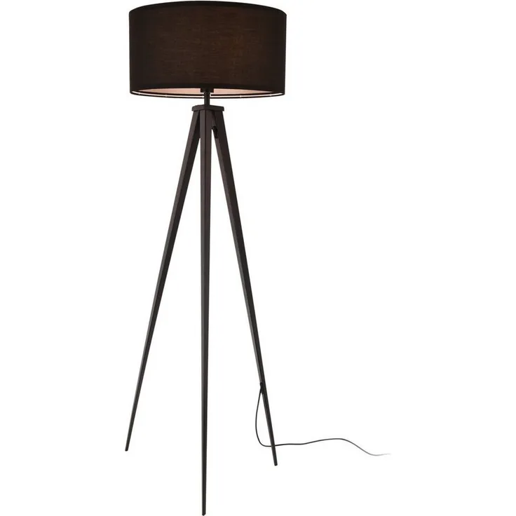 Lux.pro 'Faro' Stehlampe, Metall schwarz, Höhe: 153 cm