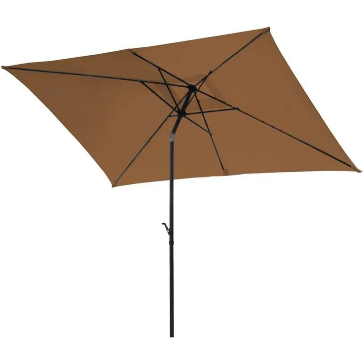 SVITA Sonnenschirm, Balkonschirm,2x3m,matt,rechteckig