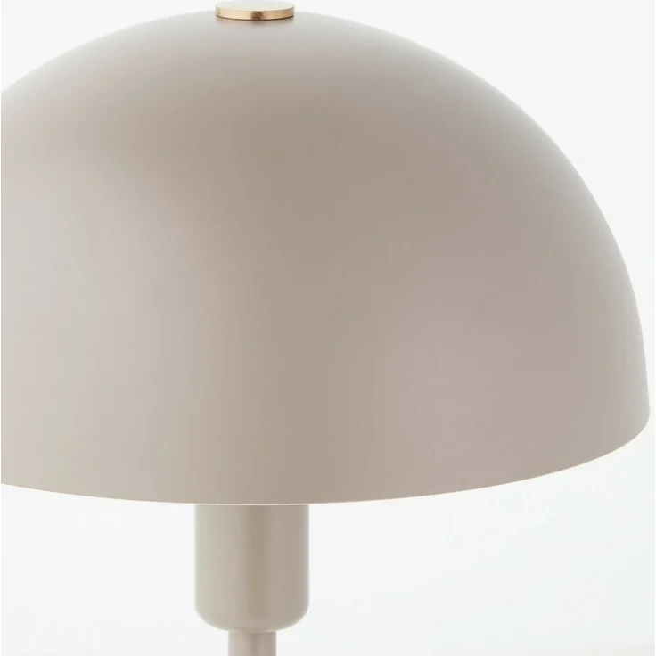 LeGer Home by Lena Gercke Tischleuchte Linnea Pilz Lampe, ohne Leuchtmittel, Pilzleuchte, Tischlampe, Metallsockel, Höhe 35,5 cm – Bild 3