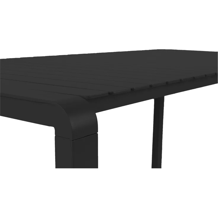 Zuiver Gartenmöbel-Set Vondel mit Tisch und 6 Stühlen aus Aluminium, Schwarz 96,7x214x75 cm – Bild 6