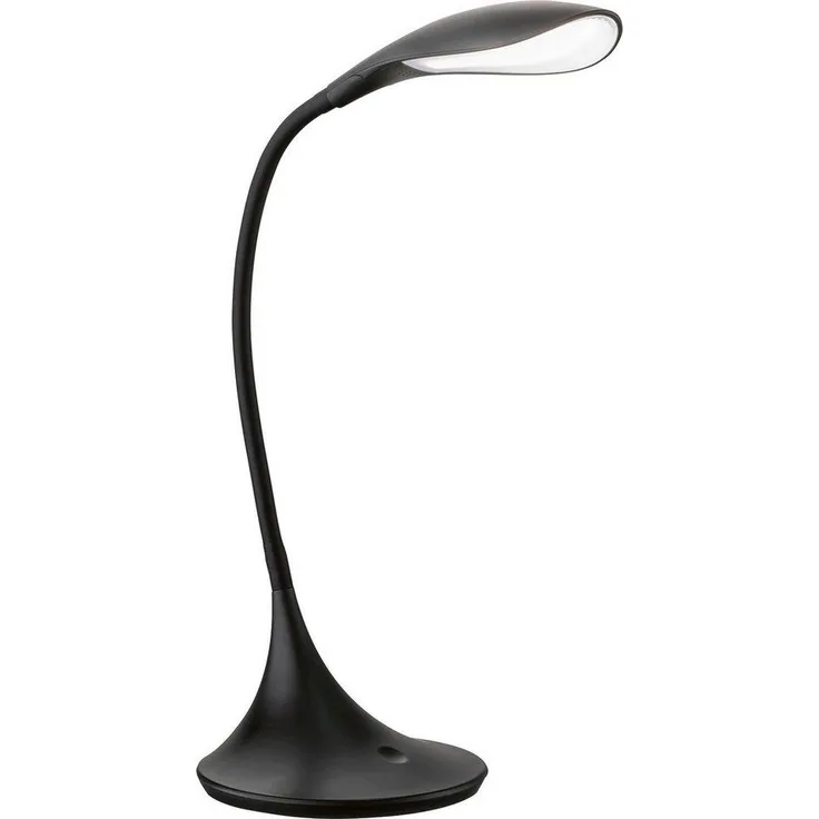 Fischer & Honsel 50527 LED Tischleuchte Nil Schwarz 3000K dimmbar