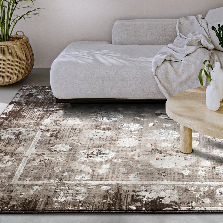 Villeroy & Boch Teppich Franz, rechteckig, Höhe: 7 mm, Orient, Vintage, Wohnzimmer, Schlafzimmer, Klassisch, Floral, Flur – Bild 5