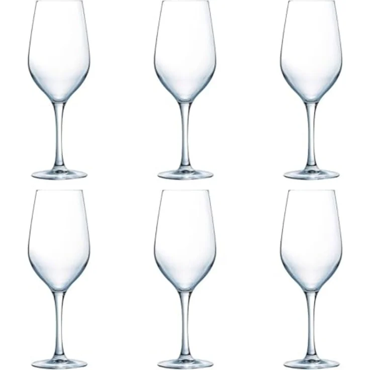Gläsersatz Arcoroc Mineral Durchsichtig Glas 450 ml (6 Stück) Default Title – Bild 1
