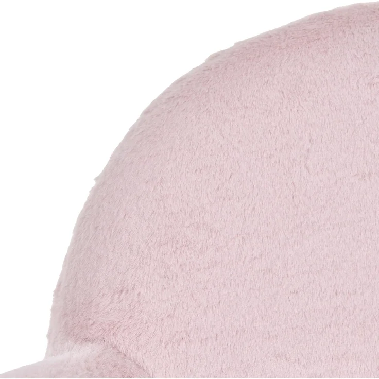 Schreibtischstuhl JUBBI Webpelz Pastellrosa – Bild 7