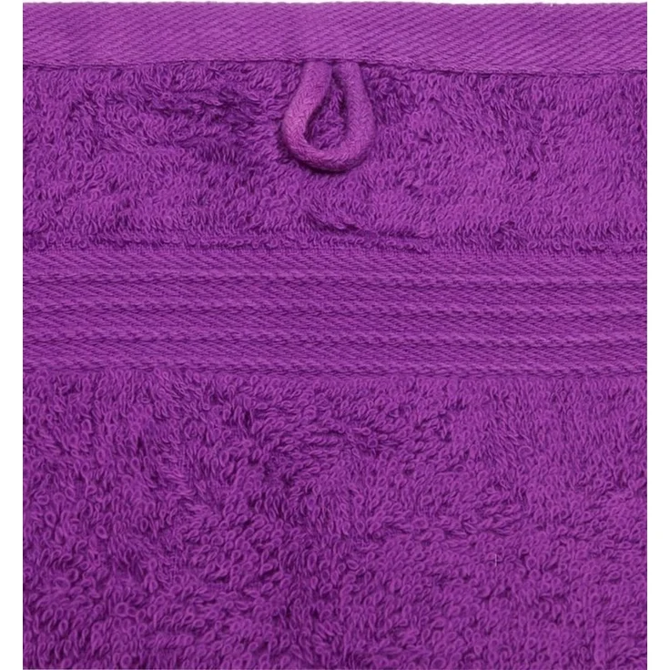 Julie Julsen Handtücher 1-Handtücher-Lila-Waschhandschuh 15 x 21 cm, Baumwolle (1-St) – Bild 3