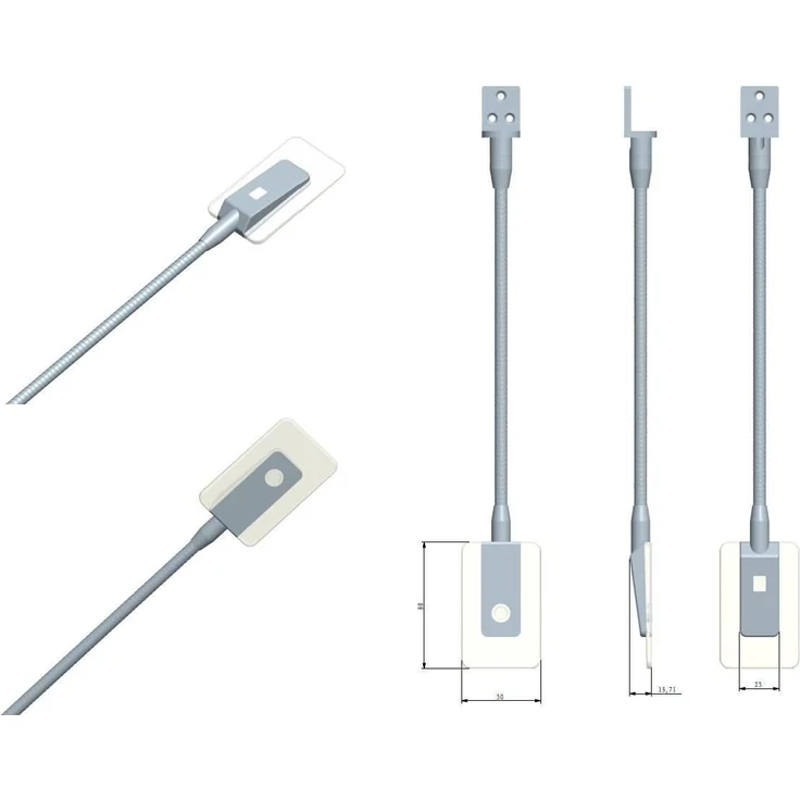 kalb Bettleuchte Diora Dual Bettleuchte Flexibel Leseleuchte Nachttischlampe, 1er Set schwarz, warmweiß und neutralweiß – Bild 5