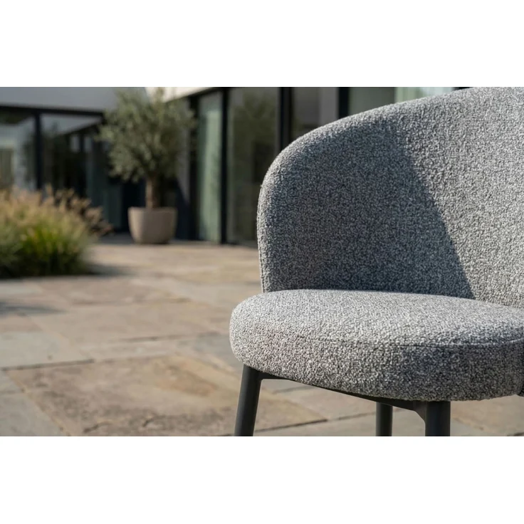 KAWOLA Gartenmöbel Set INDUS 7-tlg. Aluminium grau x x cm – Bild 7