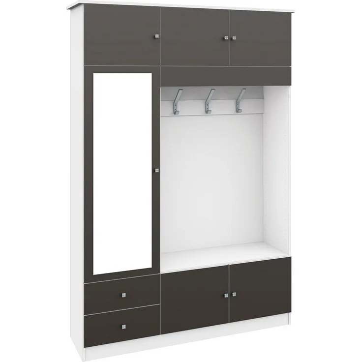 borchardt Möbel Garderobenschrank Kompakta Höhe 202 cm