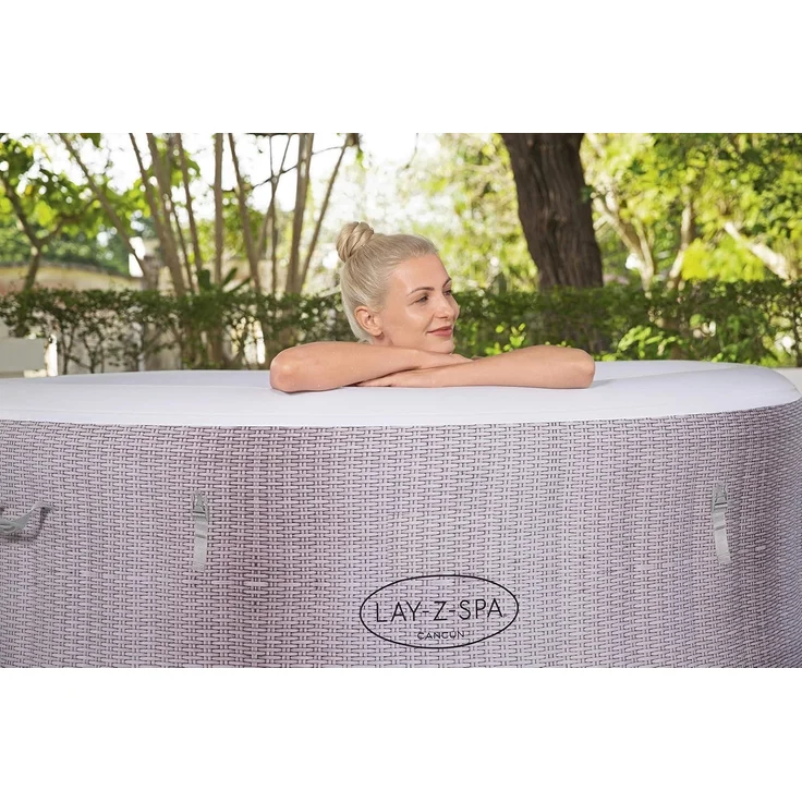 LAY-Z-SPA® Whirlpool 'Cancun AirJet™', Ø 180 x 66 cm, rund – Bild 22