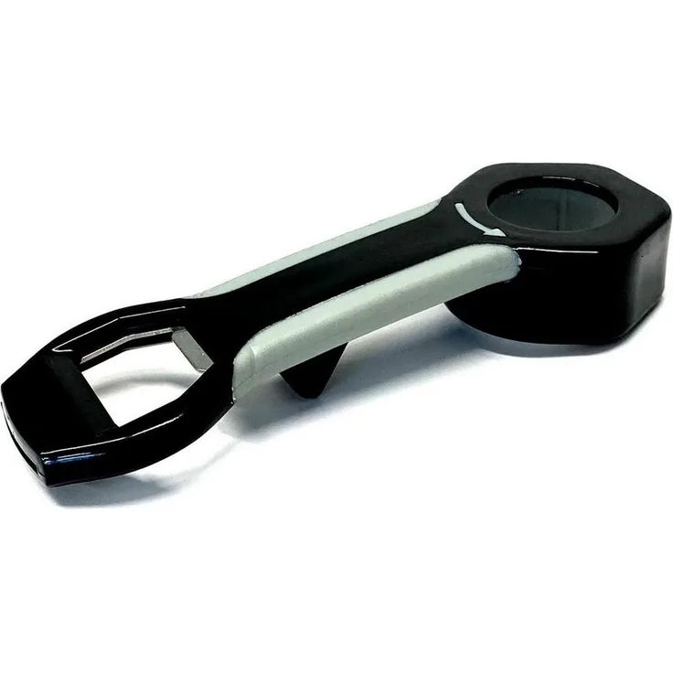 HAC24 Multiöffner Universalöffner Universal Deckelöffner Glasöffner Vielzwecköffner, 4in1 Kunststoff mit Flaschenöffner