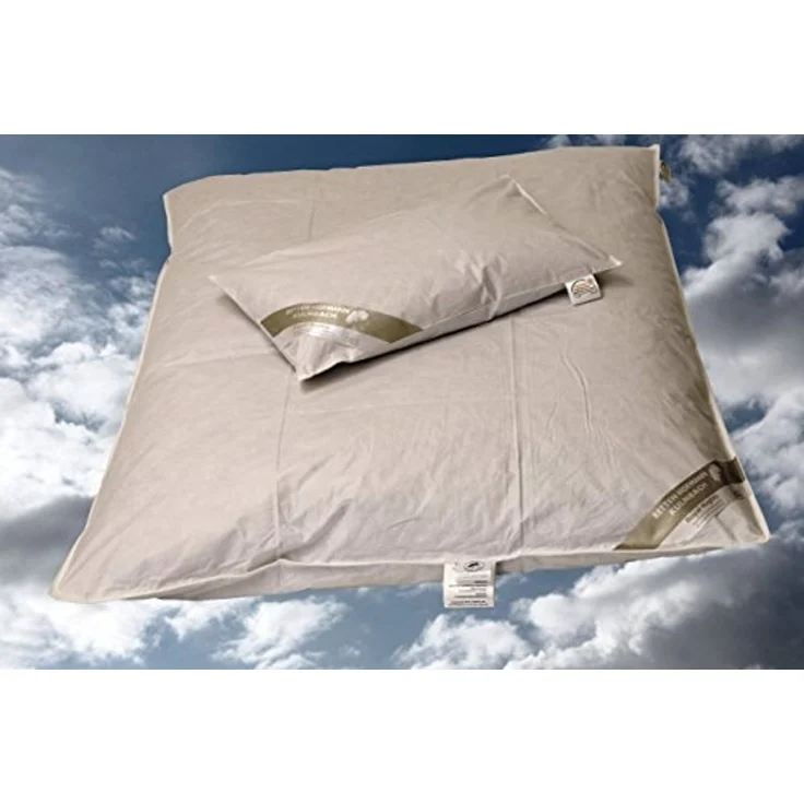 Set Kinder Winter Daunenbett Daunendecke 100x135 + Kopfkissen 40x60 100% Daunen – Bild 2